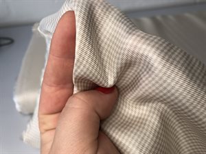 Acetat / viscose foer - småternet i blide toner